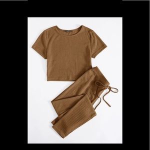 Teddy colored two piece